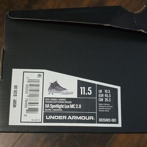 Under Armour Spotlight Lux MC 2.0 Football Cleats
